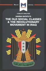 Analysis of Hanna Batatu's The Old Social Classes and the Revolutionary Movements of Iraq цена и информация | Исторические книги | kaup24.ee