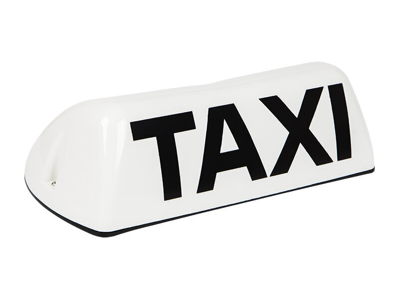 Signaaltuli Blow Taxi, valge/must hind ja info | Laualambid | kaup24.ee