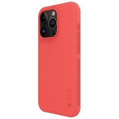 Nillkin Super Frosted PRO Back Cover for Apple iPhone 15 Pro Red (Without Logo Cutout) цена и информация | Чехлы для телефонов | kaup24.ee