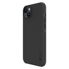 Nillkin Super Frosted PRO Magnetic Back Cover for Apple iPhone 15 Plus Black цена и информация | Чехлы для телефонов | kaup24.ee