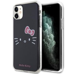 Hello Kitty HKHCN61HKHLK iPhone 11 | Xr 6.1" czarny|black hardcase IML Kitty Face цена и информация | Чехлы для телефонов | kaup24.ee