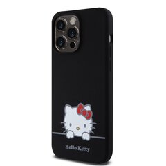 Hello Kitty Liquid Silicone Daydreaming Logo Case for iPhone 13 Black цена и информация | Чехлы для телефонов | kaup24.ee