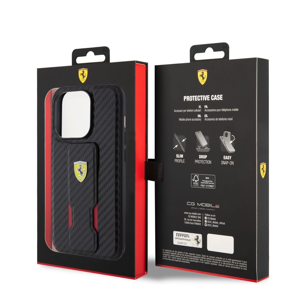 Ferrari Carbon Grip statiiv hind ja info | Telefoni kaaned, ümbrised | kaup24.ee