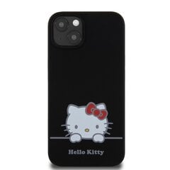 Hello Kitty Liquid Silicone Daydreaming Logo Case for iPhone 13 Black цена и информация | Чехлы для телефонов | kaup24.ee