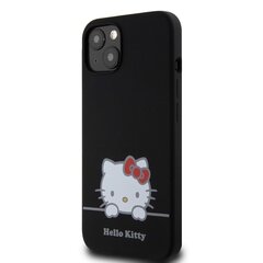 Hello Kitty Liquid Silicone Daydreaming Logo Case for iPhone 15 Pro Black цена и информация | Чехлы для телефонов | kaup24.ee