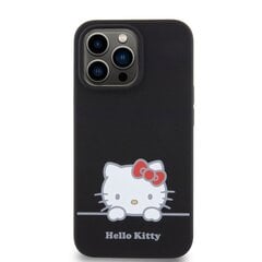 Hello Kitty Liquid Silicone Daydreaming Logo Case for iPhone 13 Pro Black цена и информация | Чехлы для телефонов | kaup24.ee