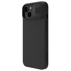 Nillkin CamShield Silky Magnetic Silicone Case for Apple iPhone 15 Black цена и информация | Чехлы для телефонов | kaup24.ee