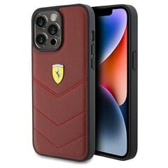 Mercedes MEHMP15X23RHSK iPhone 15 Pro Max 6.7" czarny|black hardcase Stripes Pattern Leather MagSafe цена и информация | Чехлы для телефонов | kaup24.ee