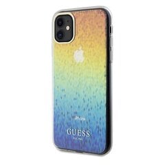 Guess GUHCN61HDECMI iPhone 11 | Xr 6.1" wielokolorowy hardcase IML Faceted Mirror Disco Iridescent цена и информация | Чехлы для телефонов | kaup24.ee