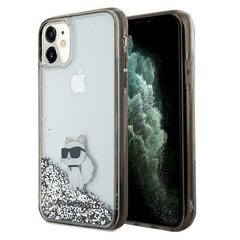 Karl Lagerfeld KLHCN61LKCNSK iPhone 11 | Xr 6.1" transparent hardcase Liquid Glitter Choupette цена и информация | Чехлы для телефонов | kaup24.ee