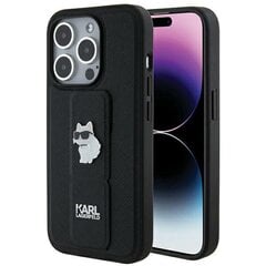 Guess GUHCP14XPMSDGSK iPhone 14 Pro Max 6.7" czarny|black hardcase Disco Metal Script цена и информация | Чехлы для телефонов | kaup24.ee