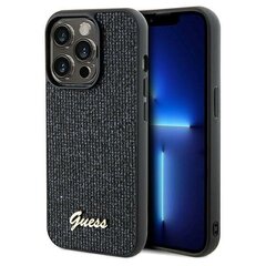 Guess GUHCP13LPMSDGSK iPhone 13 Pro | 13 6.1" czarny|black hardcase Disco Metal Script цена и информация | Чехлы для телефонов | kaup24.ee