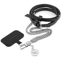 Guess GUOUC4MG4EK Universal CBDY strap czarny|black 4G Chain цена и информация | Чехлы для телефонов | kaup24.ee