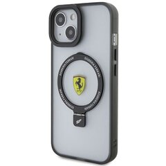 Ferrari FEHMP15MUSCAH iPhone 15 Plus | 14 Plus 6.7" transparent hardcase Ring Stand 2023 Collection MagSafe цена и информация | Чехлы для телефонов | kaup24.ee