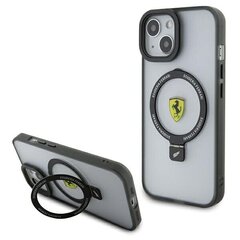 Ferrari FEHMP15MUSCAH iPhone 15 Plus | 14 Plus 6.7" transparent hardcase Ring Stand 2023 Collection MagSafe цена и информация | Чехлы для телефонов | kaup24.ee