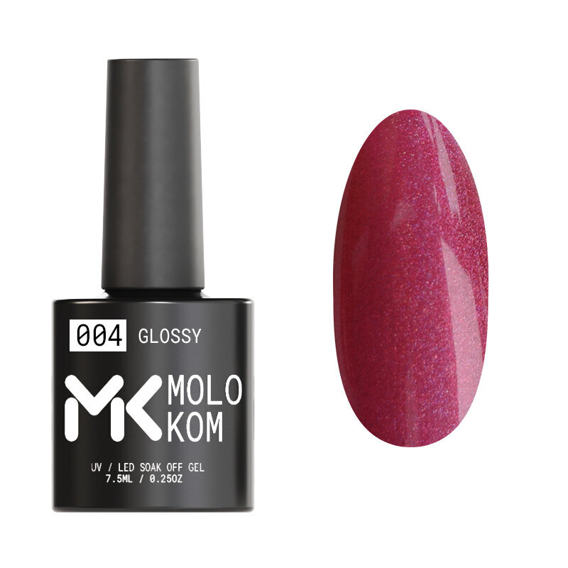 Geellakk Molokom Glossy 4, 7,5ml hind ja info | Küünelakid, küünetugevdajad | kaup24.ee