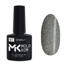 Geellakk Molokom Sparkly 7, 7,5ml hind ja info | Küünelakid, küünetugevdajad | kaup24.ee