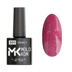 Geellakk Molokom Sparkly 9, 7,5ml hind ja info | Küünelakid, küünetugevdajad | kaup24.ee