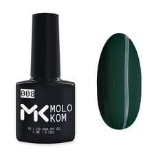 Гель-лак Molokom  #008, 7,5мл цена и информация | Лаки для ногтей, укрепители для ногтей | kaup24.ee