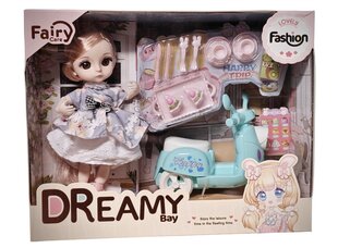 Кукла с аксессуарами Dreamy Bay  цена и информация | MUST Металлическая бутылочка с Ярким рисунком (без BPA) (500ml) для мальчиков от 3+ лет Серая с Машинкой | kaup24.ee