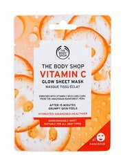 Kirgastav näomask C-vitamiiniga (Glow Sheet Mask) 18 ml цена и информация | Маски для лица, патчи для глаз | kaup24.ee