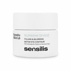 Крем для области вокруг глаз Sensilis Supreme Eyes (15 ml) цена и информация | Сыворотки, кремы для век | kaup24.ee