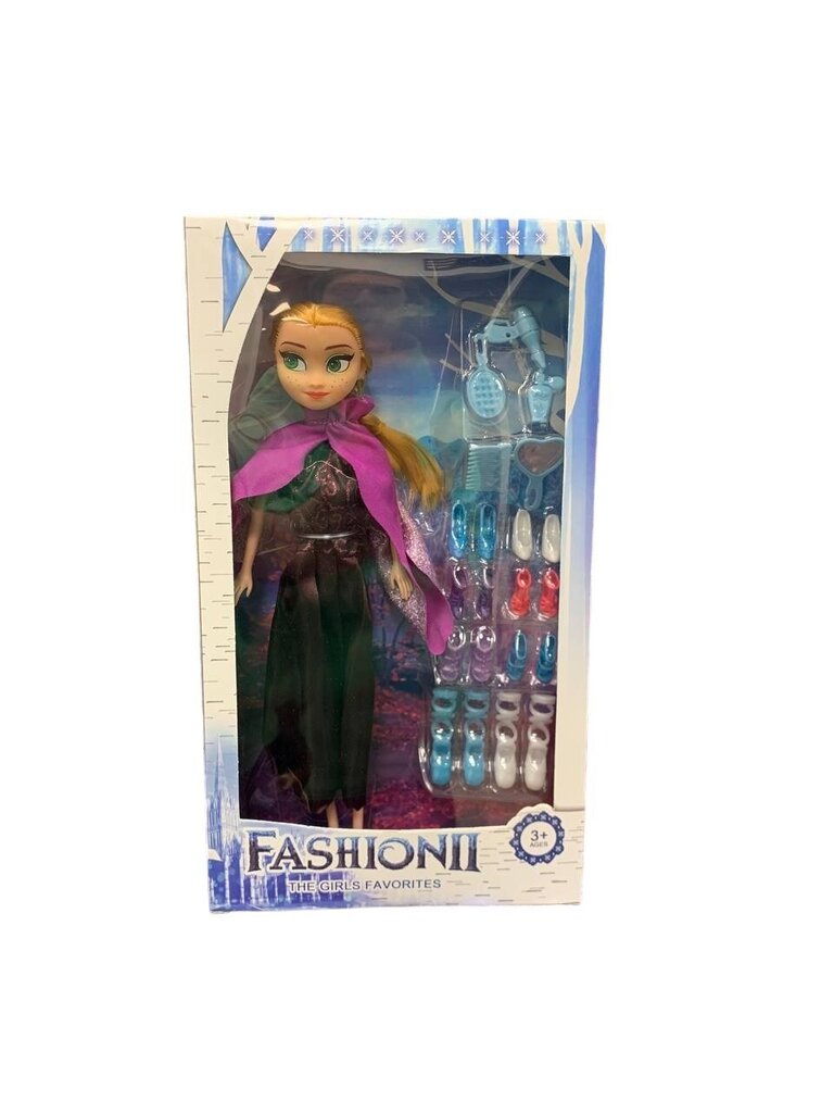 Nukk Fashion Anna Disney Frozen hind ja info | Tüdrukute mänguasjad | kaup24.ee