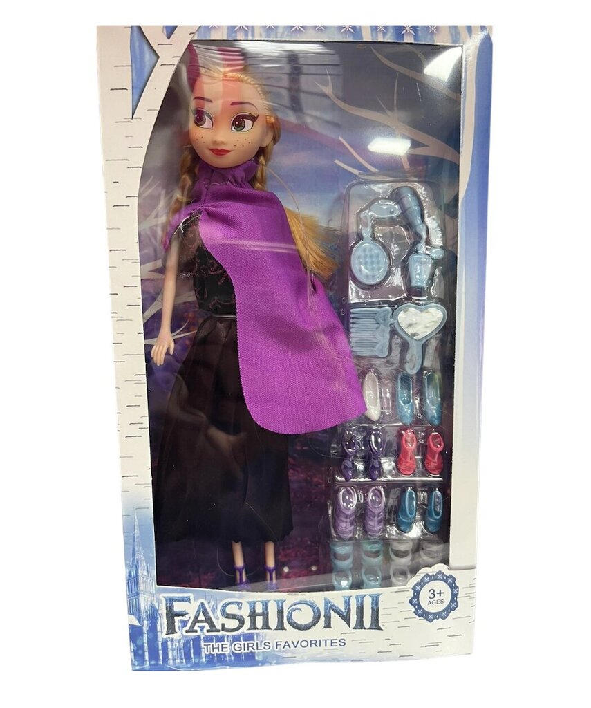 Nukk Fashion Anna Disney Frozen hind ja info | Tüdrukute mänguasjad | kaup24.ee