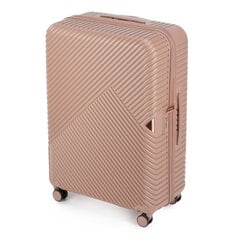 Большой чемодан Wittchen, L, пудрово-розовый цена и информация | Чемоданы, дорожные сумки | kaup24.ee
