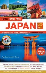 Japan Travel Guide plus Map: Tuttle Travel Pack: Your Guide to Japan's Best Sights for Every Budget (Includes Pull-out Japan Map) hind ja info | Reisiraamatud, reisijuhid | kaup24.ee