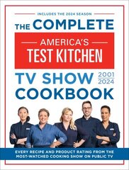 Complete Americas Test Kitchen TV Show Cookbook 20012024: Every Recipe from the Hit TV Show Along with Product Ratings Includes the 2024 Season цена и информация | Книги рецептов | kaup24.ee