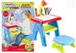 Laste laua, tooli ja projektori komplekt, sinine цена и информация | Mänguväljakud, mängumajad | kaup24.ee