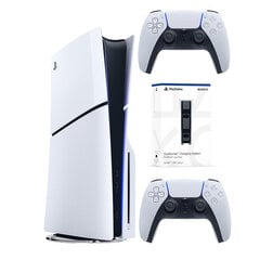 PlayStation 5 Slim Blu-Ray + DualSense Controller + DualSense Charging hind ja info | Mängukonsoolid | kaup24.ee