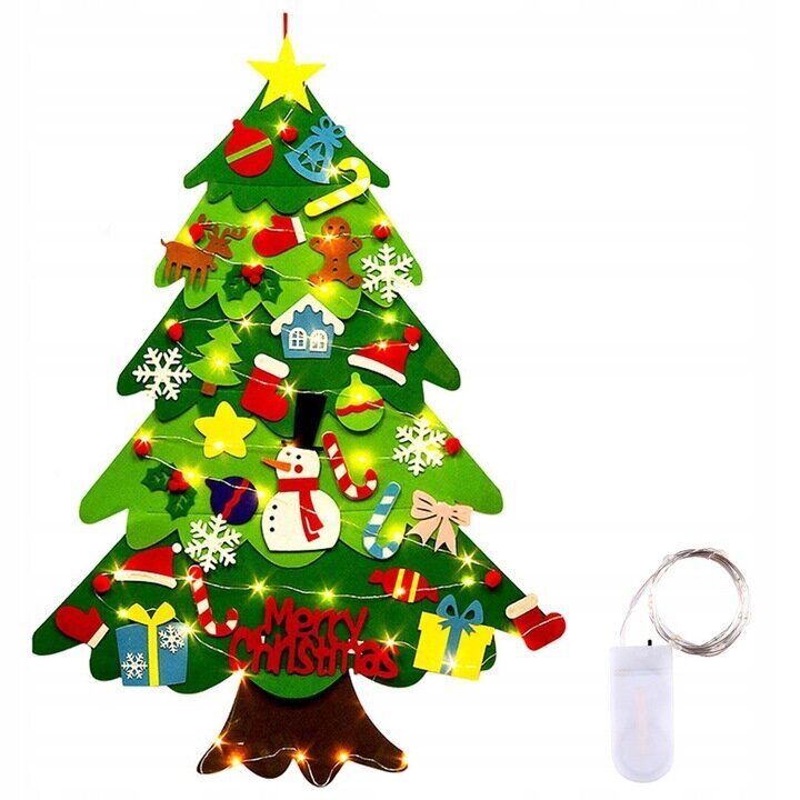 Vildist rippuv jõulupuu hind ja info | Jõulukaunistused | kaup24.ee
