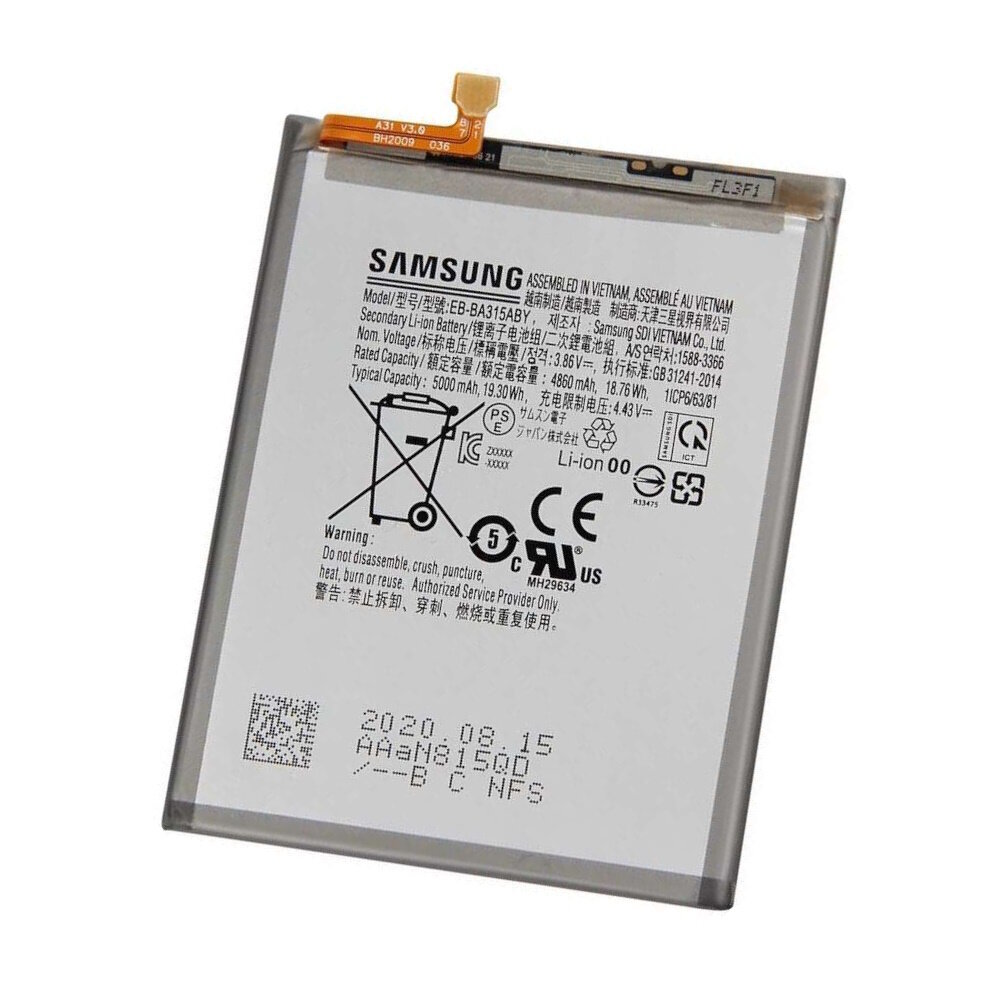 Samsung EB-BA315ABY цена и информация | Mobiiltelefonide akud | kaup24.ee