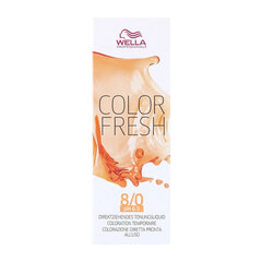 Poolpüsiv juuksevärv Color Fresh Wella N 8/0, 75 ml hind ja info | Juuksevärvid | kaup24.ee