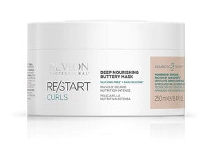 Toitev mask lokkis ja lainelistele juustele Revlon Restart Curls, 250 ml цена и информация | Маски, масла, сыворотки | kaup24.ee