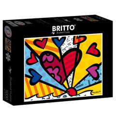 Romero Britto - Uus Päev 1000 tk. hind ja info | Pusled | kaup24.ee