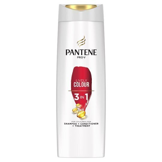 Šampoon värvitud juustele Pantene 3in 1, 360ml цена и информация | Šampoonid | kaup24.ee