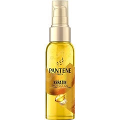 Масло для волос «Pantene» Keratin Protect Oil, 100 мл цена и информация | Маски, масла, сыворотки | kaup24.ee