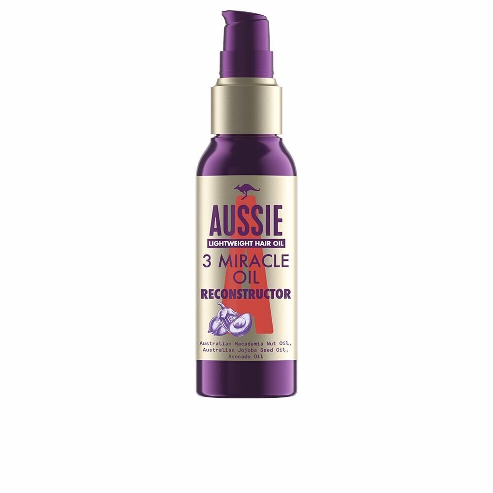 Taastav õli Aussie 3 Miracle Oil, 100 ml hind ja info | Maskid, õlid, seerumid | kaup24.ee