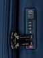Väike kohver topeltratastega Delsey, 55cm, sinine цена и информация | Kohvrid, reisikotid | kaup24.ee