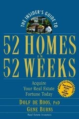 Insider's Guide to 52 Homes in 52 Weeks: Acquire Your Real Estate Fortune Today цена и информация | Книги по экономике | kaup24.ee