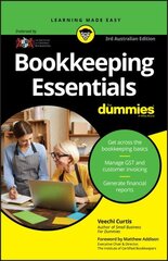 Bookkeeping Essentials For Dummies 3rd Australian Edition hind ja info | Majandusalased raamatud | kaup24.ee