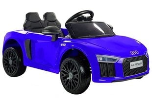 Elektriauto lastele Audi R8 Spyder, sinine hind ja info | Laste elektriautod | kaup24.ee