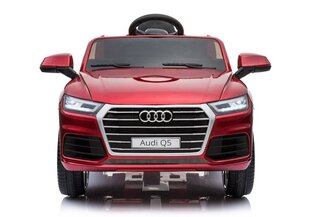 Детский одноместный электромобиль Audi Q5 Black, красный цена и информация | Электромобили для детей | kaup24.ee