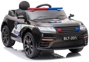 Range Rover BLT-201 ühekohaline politsei elektrisõiduk, must hind ja info | Laste elektriautod | kaup24.ee