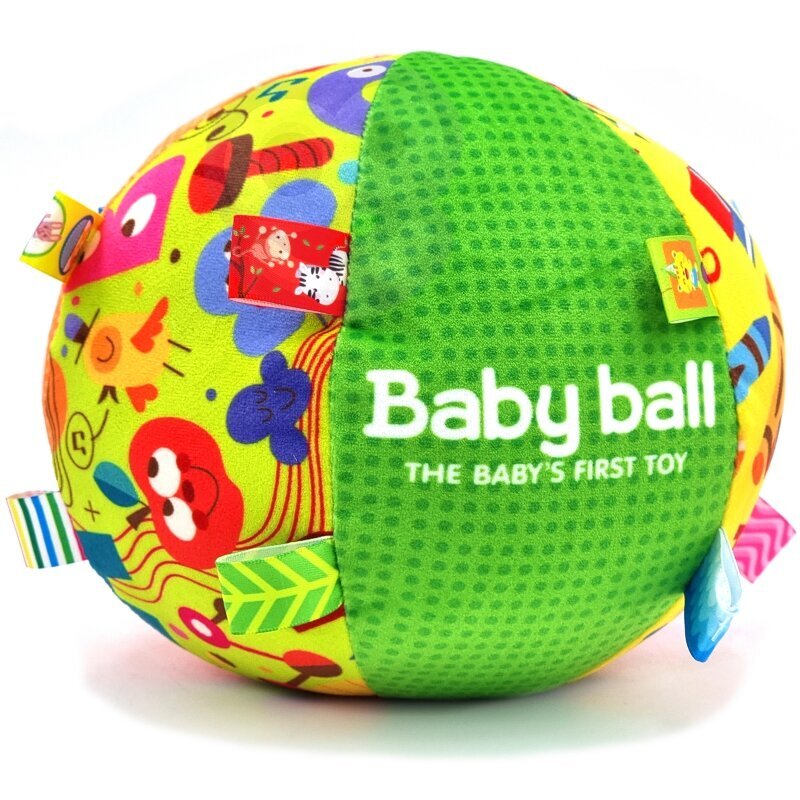Pehme sensoorne pall koos lisade ja heliga Woopie цена и информация | Imikute mänguasjad | kaup24.ee