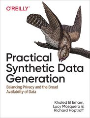 Practical Synthetic Data Generation: Balancing Privacy and the Broad Availability of Data цена и информация | Книги по экономике | kaup24.ee