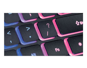 REAL-EL Comfort 7075 EN - с Мультимедийная клавиатура подсветкой цена и информация | Клавиатуры | kaup24.ee